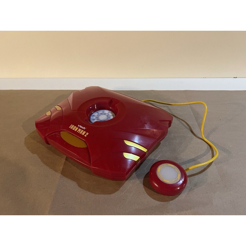 Vtech Marvel Iron Man 2 Learning Laptop WORKS GREAT Educational Games